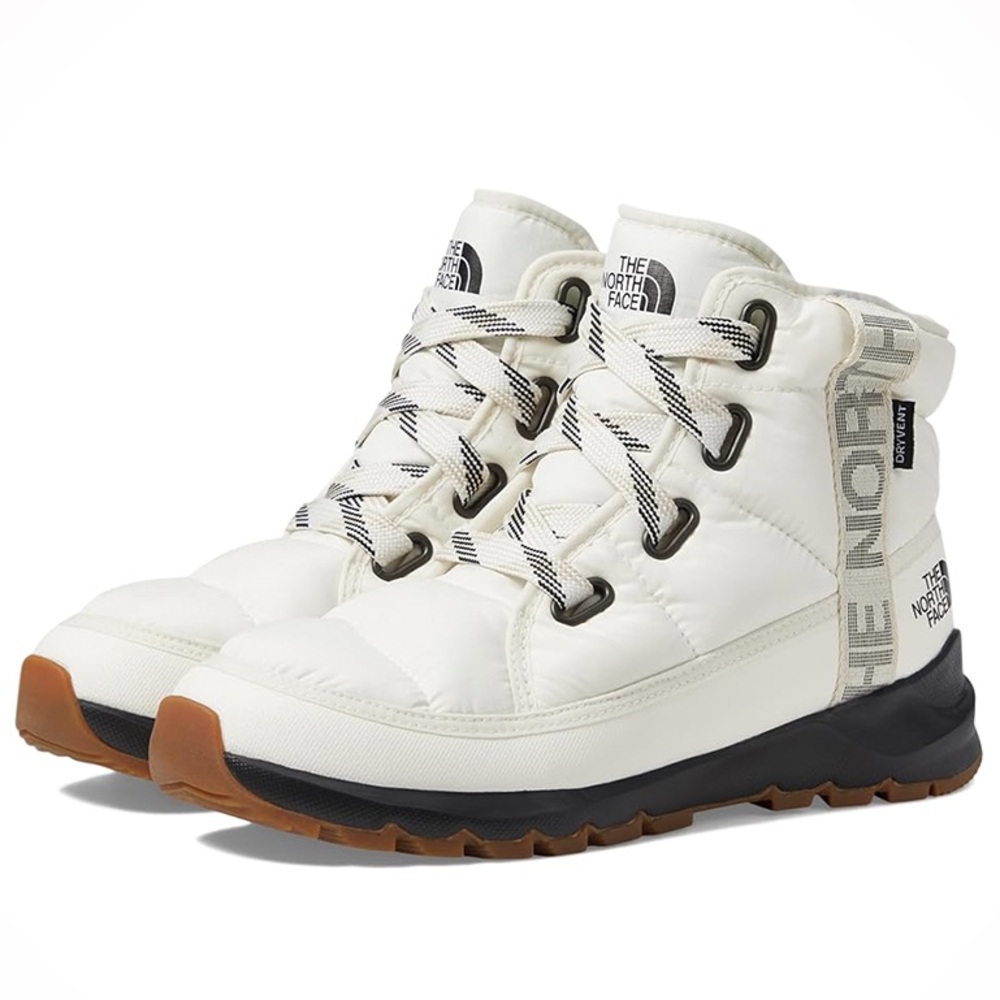 NWT North Face Thermoball Luxe Lace Up Boots - Picture 3 of 8